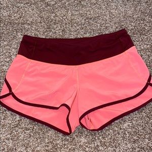 Lululemon speed shorts